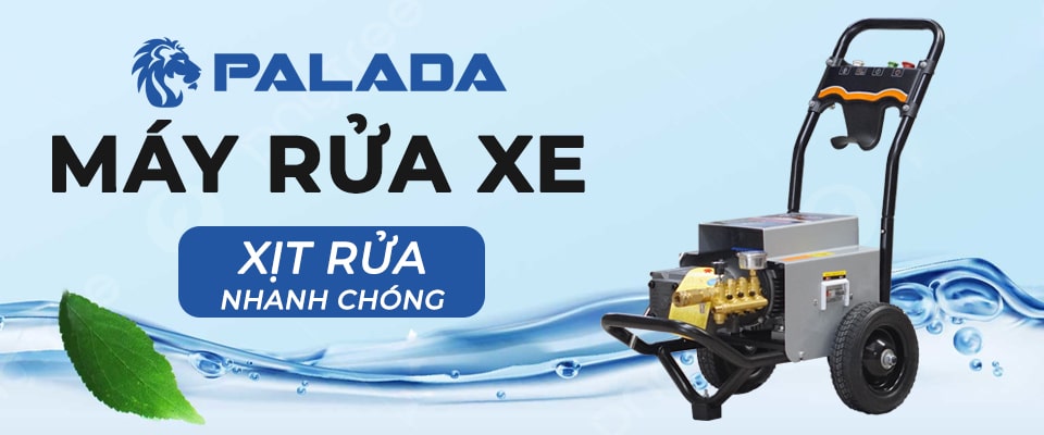 Banner siêu thị máy rửa xe 2