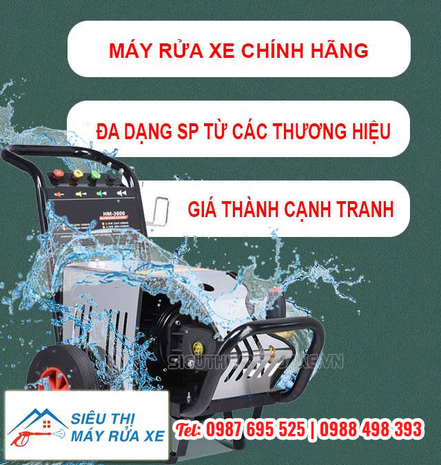 Ảnh bài giới thiệu siêu thị máy rửa xe
