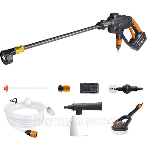 Máy xịt rửa dùng pin 20V Kumisai 625E.3