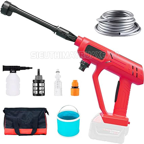 Máy rửa xe không dây dùng pin Kumisai 18V