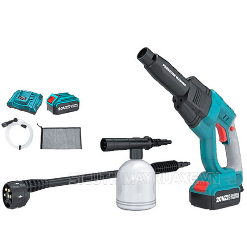 Máy xịt rửa dùng pin 20V Kumisai KMS20084