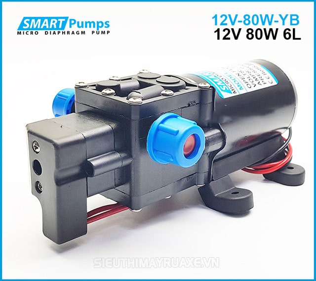 Bơm áp lực mini 12v 80w