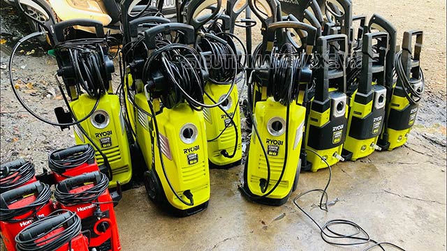 Máy xịt rửa xe Ryobi nội địa Nhật
