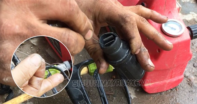 bảo dưỡng máy rửa xe Vinex