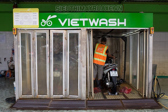 buồng rửa xe thông minh vietwash