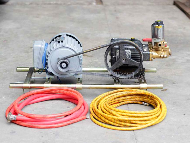 cách chỉnh áp suất máy rửa xe dây đai
