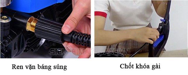 cách lắp máy rửa xe oshima