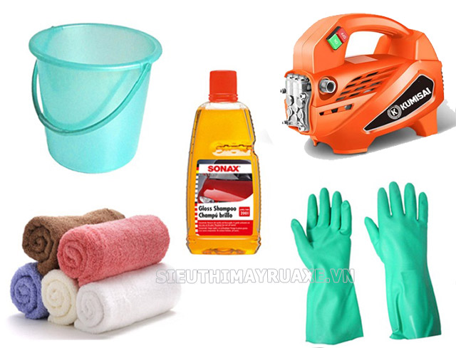 cách rửa xe máy tại nhà