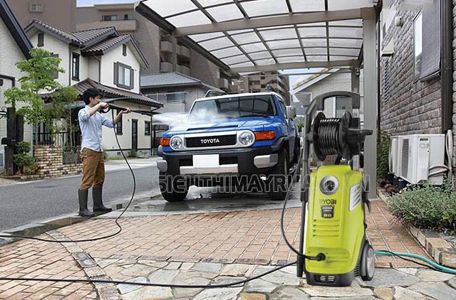 cách sử dụng máy rửa xe ryobi