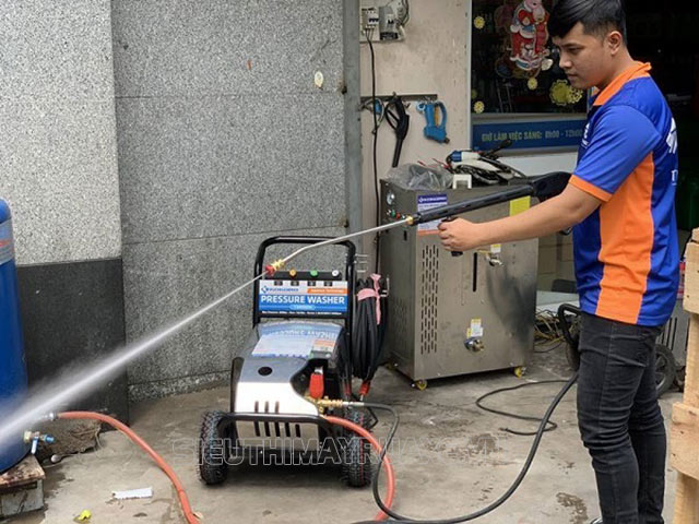 cấu tạo máy rửa xe áp lực cao