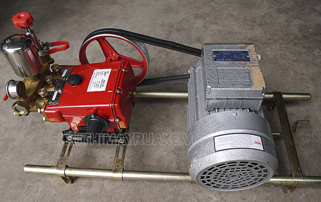 cấu tạo máy rửa xe dây đai