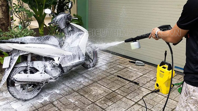 cấu tạo máy rửa xe gia đình