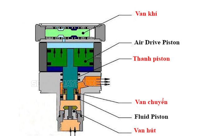 cấu tạo rơ le tự ngắt máy rửa xe