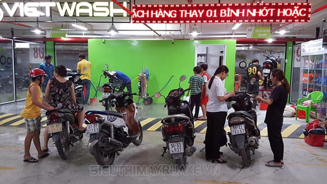 chuỗi rửa xe thông minh vietwash