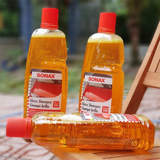 đánh giá nước rửa xe sonax