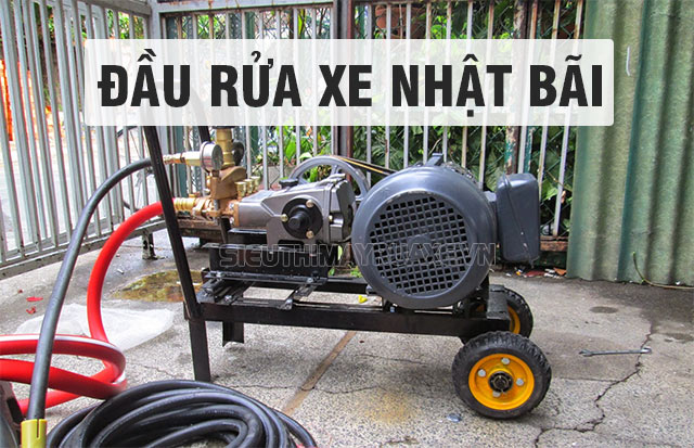 Đầu máy rửa xe Nhật bãi có tốt để đầu tư?