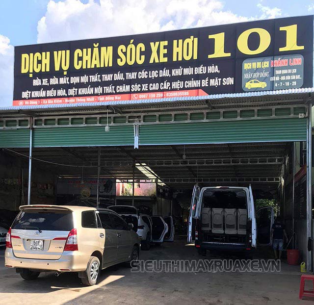 dịch vụ rửa xe tại đồng nai