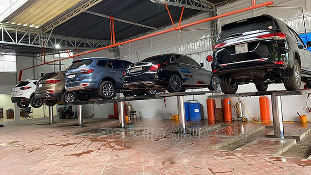 diện tích tiệm rửa xe quảng bình