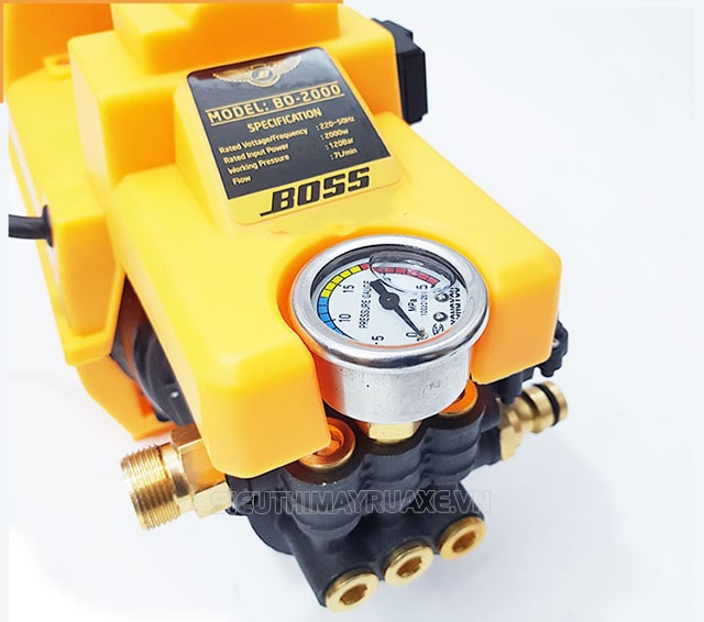 đồng hồ máy rửa xe boss