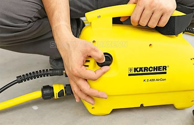 hướng dẫn sử dụng bảo quản máy rửa xe karcher