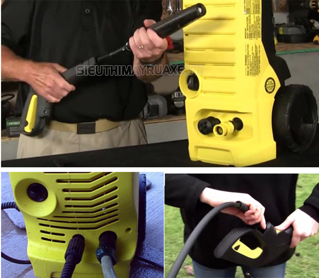hướng dẫn sử dụng máy rửa xe karcher