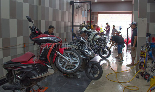kinh doanh mở tiệm rửa xe