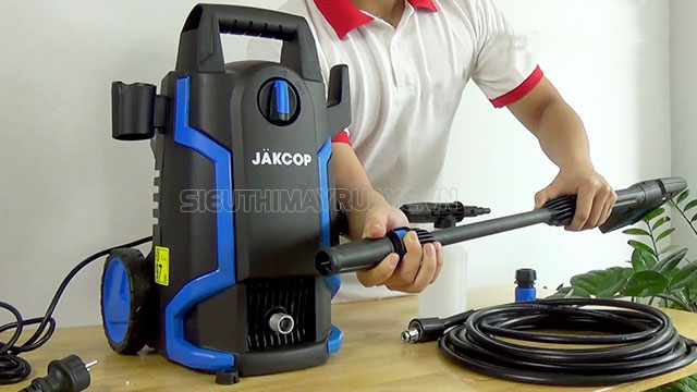 lắp đặt máy rửa xe jakcop