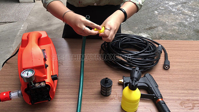 Hướng dẫn cách lắp đặt và sử dụng máy rửa xe Amaxtools