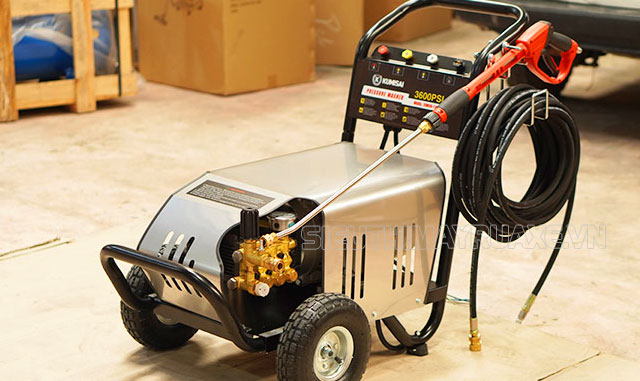 lắp đặt trạm rửa xe cao áp