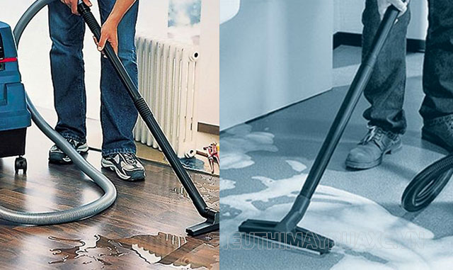 lắp đặt trạm rửa xe máy hút bụi
