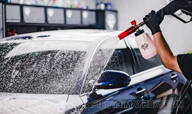 lắp đặt trạm rửa xe ô tô