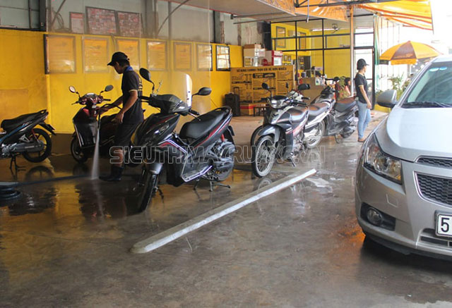 lựa chọn kinh doanh mở tiệm rửa xe