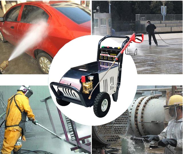 sử dụng máy rửa xe 3kw