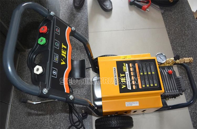 Lưu ý khi sử dụng máy bơm rửa xe V-Jet VJ 80/2.2