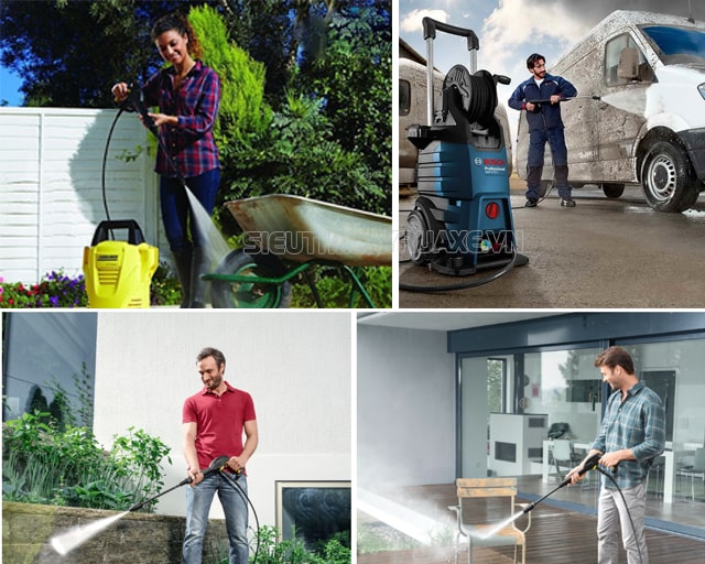 máy bơm rửa xe áp lực cao của đức