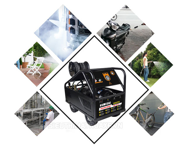 Máy bơm rửa xe Kumisai