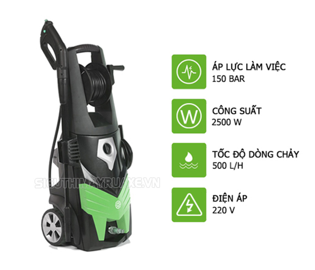 Model máy rửa xe gia đình IPC PW-C22P