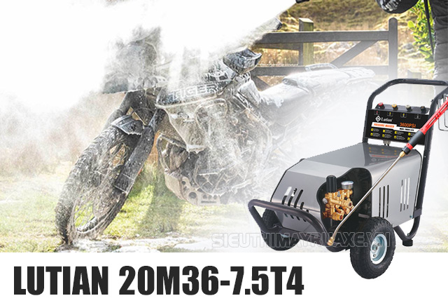 Model máy phun rửa xe áp lực cao Lutian 20M36-7.5T4