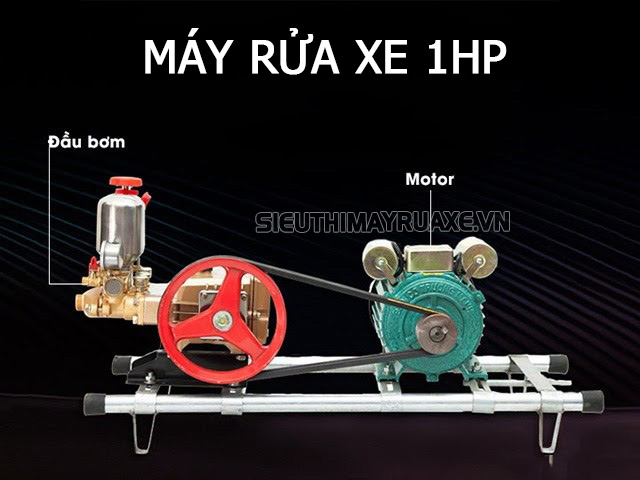 Máy rửa xe 1 HP là gì?
