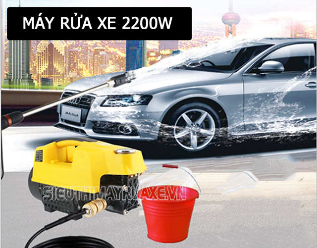 Máy rửa xe 2200W phù hợp với trường hợp nào?