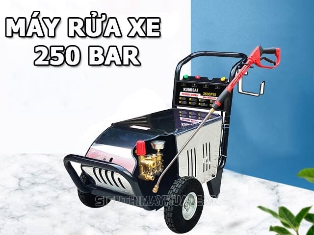 máy rửa xe 250 bar