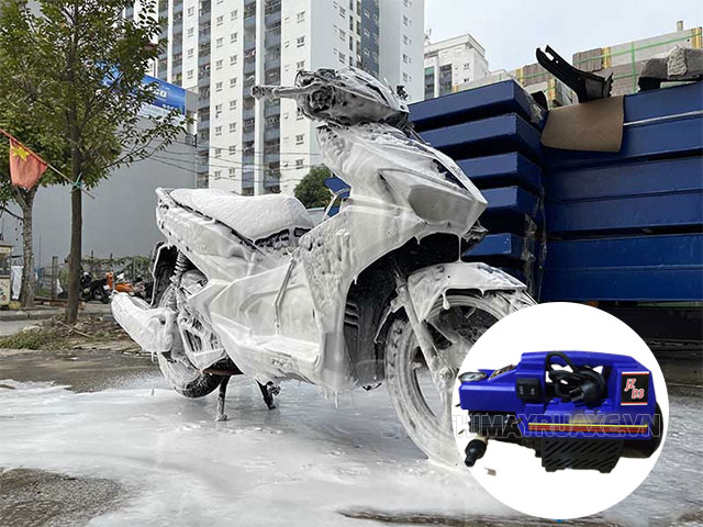 máy xịt rửa xe jzd3 mini