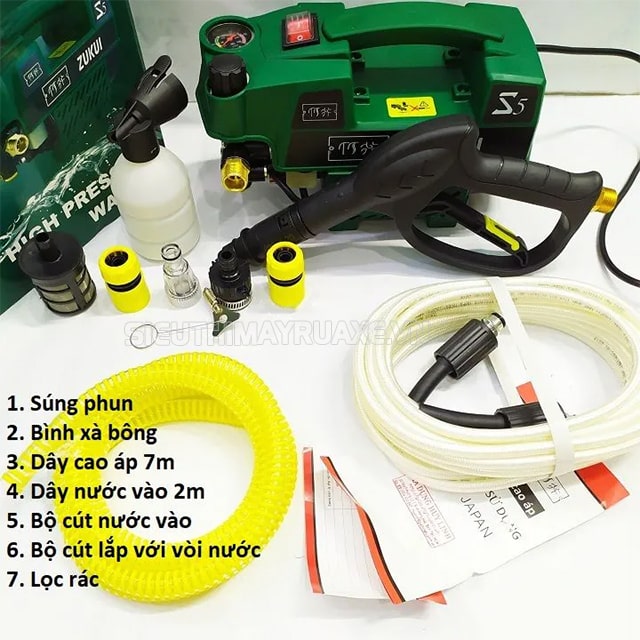 Máy rửa xe Zukui S5 2400w