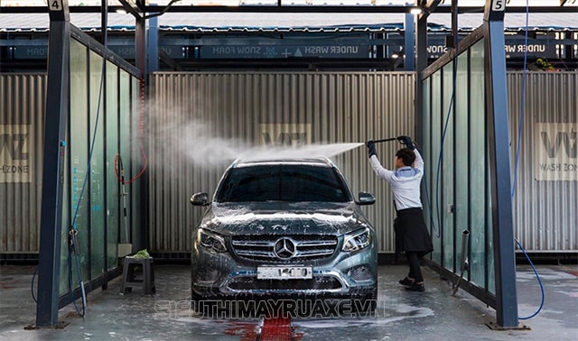 máy rửa xe áp lực cao 3 pha