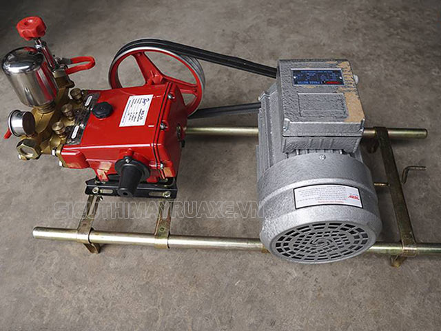máy rửa xe bị giật do dây curoa trùng
