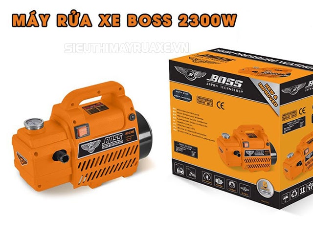 máy rửa xe boss nhật 2300w