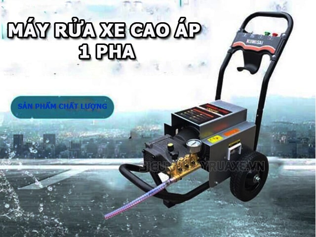 máy rửa xe cao áp 1 pha