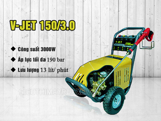 Máy xịt rửa xe V-Jet 150/3.0