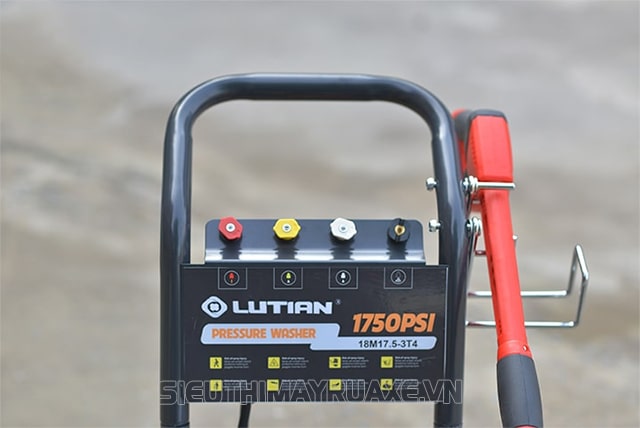 Máy rửa xe cao áp ô tô giá rẻ LUTIAN 1750 PSI