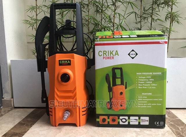 Máy rửa xe Crika 1400w